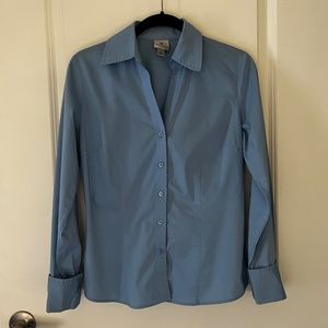 Women’s Blue Professional Dress Shirt